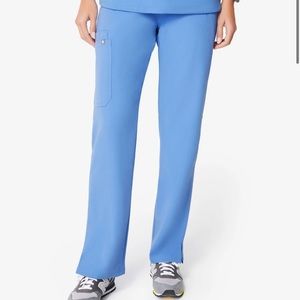 FIGS Kade Cargo Scrub Pants in Ceil Blue